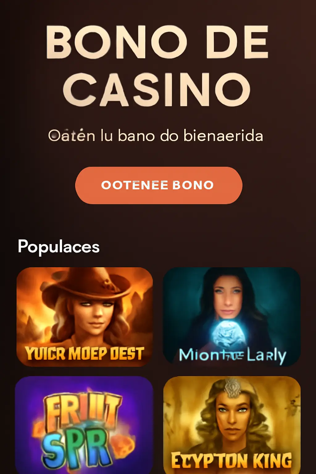 JugaBet Casino screen 1