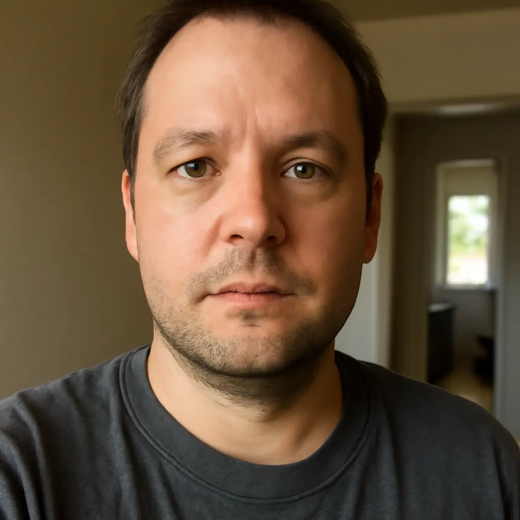 AI-generated fictional portrait